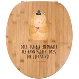 Mr. & Mrs. Panda WC-Sitz Hamster Hut, Klodeckel, Transparent, Klodeckel, Lustige Sprüche, WC S (Packung, 1-St)