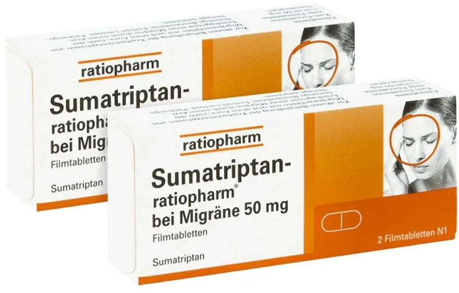 Sumatriptan-ratiopharm Bei Migräne 50 Mg Filmtabletten