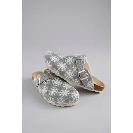 aniston shoes Clog Grau/Weiß 41