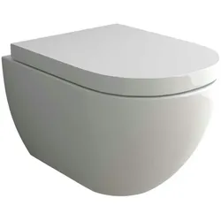 Alpenberger Spülrandloses Dusch-WC / 2IN1 WC&BIDET - Toilette mit Absenkautomatik Nanobeschichtung