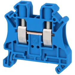 3044144 PHOENIX CONTACT Durchgangsklemme UT 6 BU Schraubanschluss Nennspannung 1000V - 1 Stück
