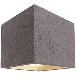 Cube Wandaufbauleuchte IP20 dunkelgrau