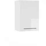 Vicco Badschrank Fame-Line Weiß Hochglanz/Weiß 50 x 72 cm