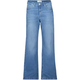 Cartoon Stretch-Jeans mit Eingrifftaschen Blau