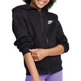 Nike Sportswear Club Fleece Kapuzenjacke Kinder Black/White M