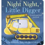 Tiger Tales Night Night, Little Digger: A touch-and-feel storybook