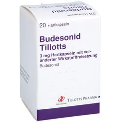 Budesonid Tillotts 3mg Hkp.m.veränd.wirkstofffreis 20 St
