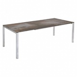 Sit Mobilia Tisch Etna Edelstahl - 240 x 95 cm Keramik ossido