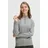 Oxmo Rollkragenpullover Grau S