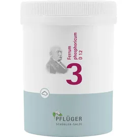 Homöopathisches Laboratorium Alexander Pflüger GmbH & Co. KG Biochemie Pflüger 3 Ferrum phos.Trit.D 12 Pulver