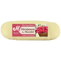 marzipan-nougat Marzipan Brot Himbeere mit weißer Schokolade 100 g