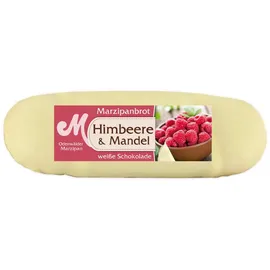 marzipan-nougat Marzipan Brot Himbeere mit weißer Schokolade 100 g