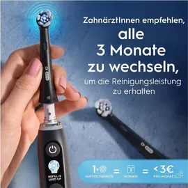 Oral-B iO Ultimative Reinigung Aufsteckbürste schwarz 2 St.