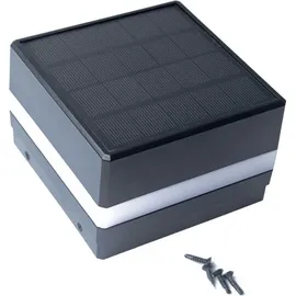 Home Deluxe Pfostenabdeckung Callux Cover mit Solar LED-Beleuchtung 6er Set