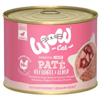 Wow Cat Junior Geflügel & Leber 6x200g