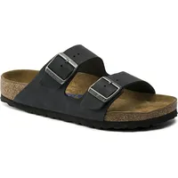 Birkenstock Arizona Weichbettung Naturleder geölt schwarz 44