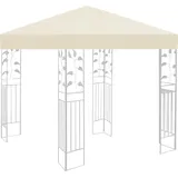 Ersatzdach Pavillon - wasserdicht und stabil - 3 x 3 m - beige - 160 g/m2