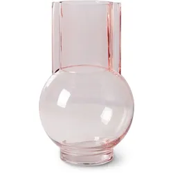 HKliving - Glas Vase, sundae pink