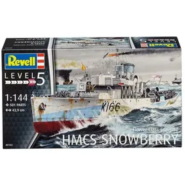 REVELL Flower Class Corvette HMCS Snowberry Grau 1:144