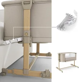 Kinderkraft NESTEE Grow 2 Reisebett, Beige