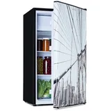 Klarstein Kühl-/Gefrierkombination HEA20-CoolCity-90-E 10045805, 44.5 cm hoch, 48 cm breit, Bier Hausbar Getränkekühlschrank Hotel Mini Fridge