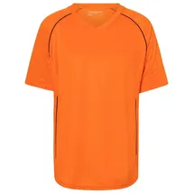 James & Nicholson Team T-Shirt JN386" - James & Nicholson Orange/Black XXL"
