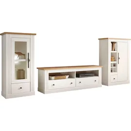 OTTO home Westminster 80 x 122 x 42 cm Pinie Weiß / Wotan Eiche
