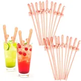 20 Mehrweg Wiederverwendbare Penis förmiger Trinkhalme aus PP - Länge 19cm Strohhalme Junggesellenabschiede, Lustige, Trinkhalme Cocktail & Drinks für Party Geburtstag Hochzeit (20)