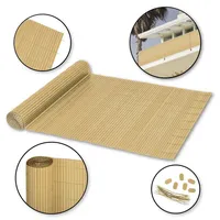 Ribelli PVC Sichtschutzmatte mit Steg 120 x 400 cm bambus