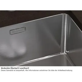 Blanco Andano 400-U Edelstahl Seidenglanz + Handbetätigung + InFino