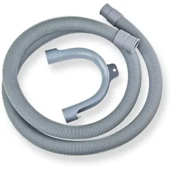 Ablaufschlauch Wasserschlauch 2,5 m 19/22mm Waschmaschine Bügel Abfluss Schlauch