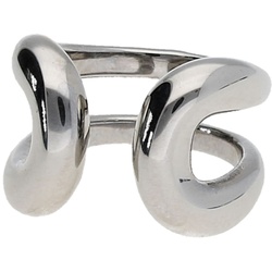 Jacques Charrel Ring topmodern mit offener Ringschiene, Edelstahl Ringe   Silber Damen 