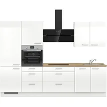 Nobilia Küchenzeile Flash II 300 cm weiß