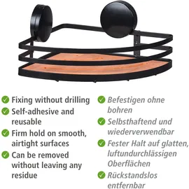 Wenko Static-Loc® Eckablage Mod. Alba,