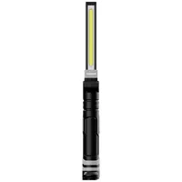 Kunzer PL-082 Arbeitslampe klappbar - COB-Technik - 180° Werkstatt-Leuchte, 600 lm Lichtstärke, 6 h Leuchtdauer
