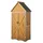 Vevor Gartenschrank Holz, Geräteschrank mit Abschließbaren Türen, Gerätehaus mit Regalen & Boden, Geräteschuppen, Gartengerätehaus, Werkzeugschrank für Terrasse, Garten / Rasen, 76x43x171 cm