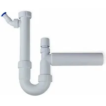 Otto Haas KG Haas Spülensiphon DN50 x 1 1/2 Zoll Siphon mit Rohrbelüfter