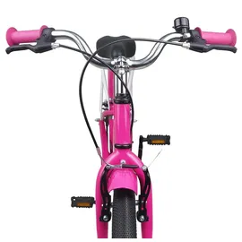 vidaXL Kinderfahrrad 18 Zoll Farbe rosa