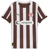 Puma Kinder Shirt FCSP Home Jersey Jr 25/26, Größe 140 in Braun Espresso Brown-PUMA White