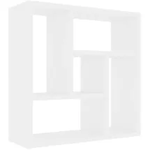 vidaXL Wandregal 45,1 x 16 x 45,1 cm Weiß