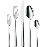 WMF Boston Edelstahl Besteck Set 6 Personen, Essbesteck Set 30 teilig