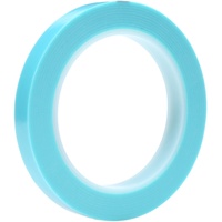 3M Scotch Hochtemperatur-Farblinienband, 4737 T, Blau, transparent, 25 mm