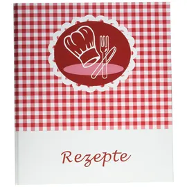 Pagna Rezeptringbuch A5 35 mm Rot/Weiß 1 St.