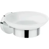 Hansgrohe Logis Universal Seifenschale Silber/Weiß