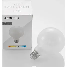 ARCCHIO LED E27 4W 2.700K G95 Globe, dimmbar, opal