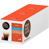 NESCAFÉ DOLCE GUSTO Lungo Decaffeinato Kaffeekapseln 3er Pack (3 x 16 Portionen)