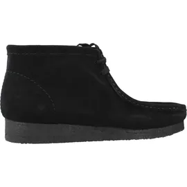 CLARKS Wallabee Boot Herren Schwarz 45