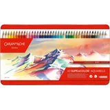 Caran d'Ache Caran d'Ache, SUPRACOLOR Aquarelle Metallschachtel (Mehrfarbig, 40 x)