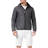 Ellesse Herren Jacke, Normal (Regular Fit), Polyester, Dark Grey Marl, L