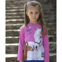 Miss Melody Mädchen, Langarmshirt 76038 pink, Größe 152, 12 Jahre - 152